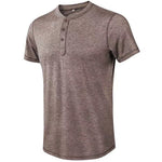 Men's Vintage Button T-Shirt