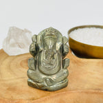 Pyrite Elephant Ganesha Carving - You Choose -