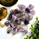 1/2 lb Amethyst Tumbled Gemstones - Choose 1,3,5 Bags (TS-29)