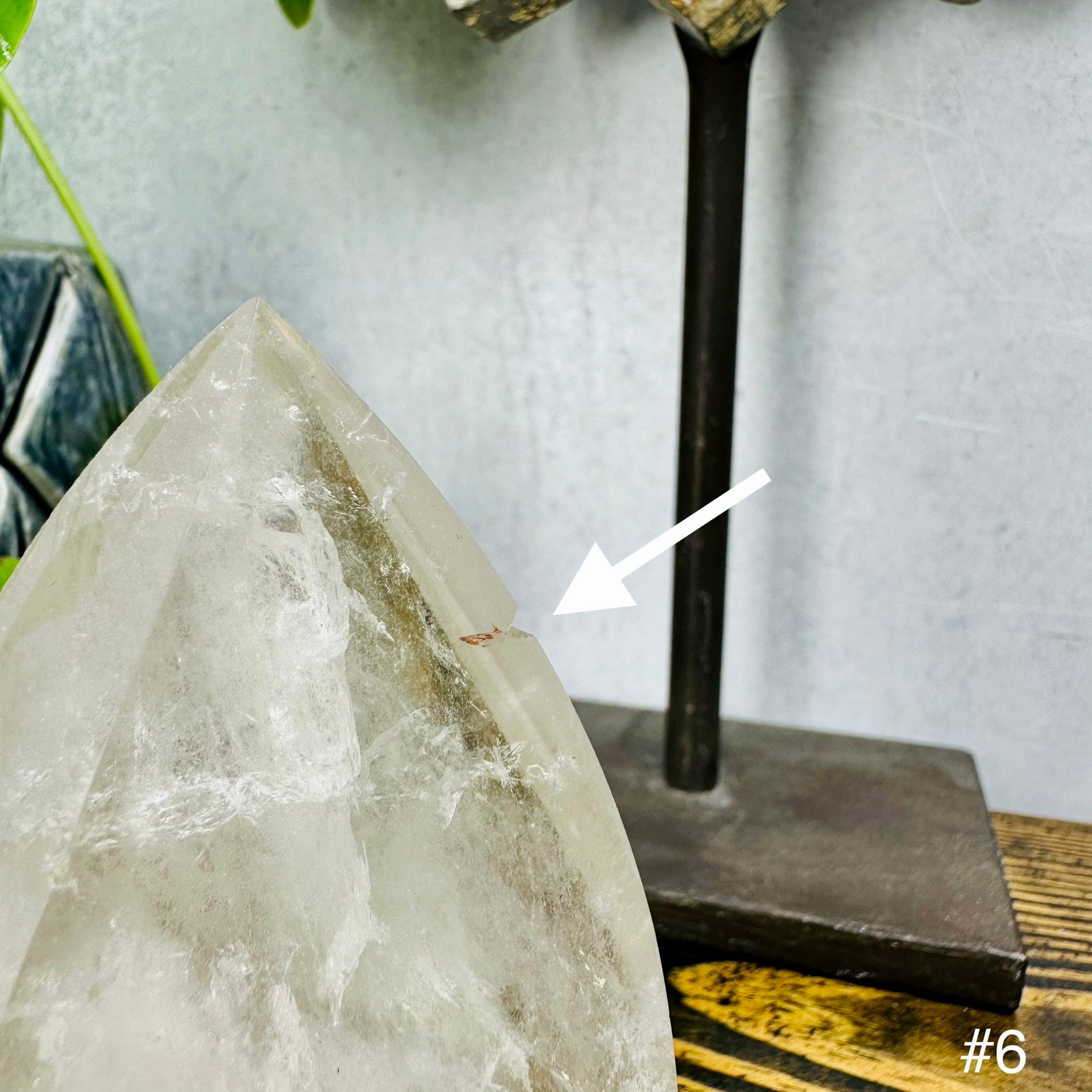 Crystal Quartz Flame Point - YOU CHOOSE