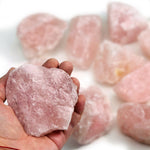 Rose Quartz Rough Stone - 1 Large Piece