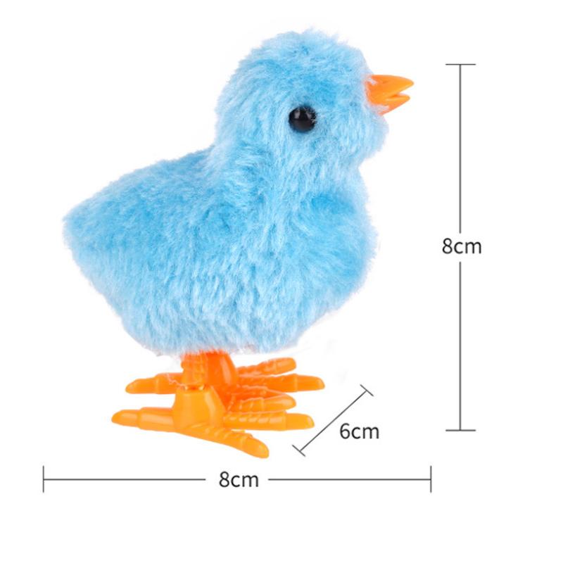 Simulation Plush Jumping Chick Toy (4PCS)