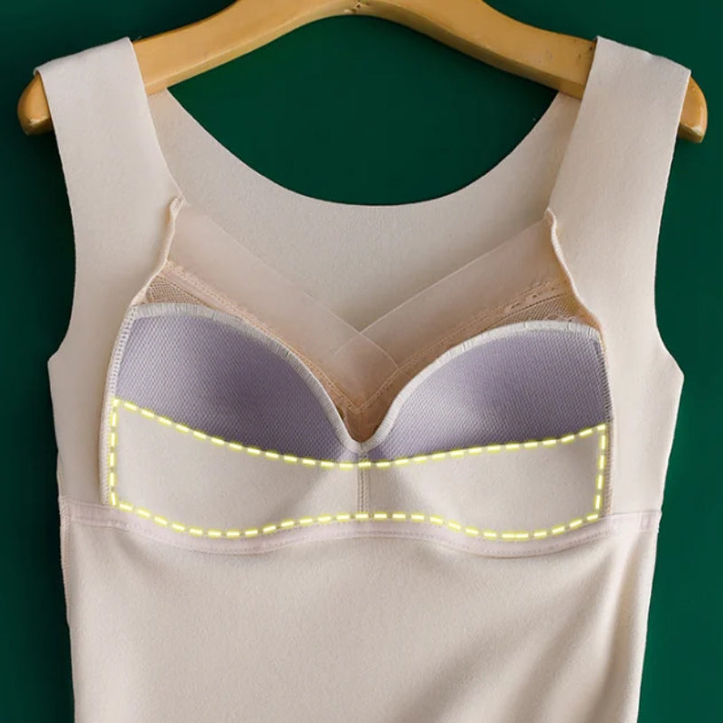 2-in-1 Built-in Bra Thermal Underwear