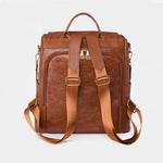 Multipurpose Anti-theft Travel Soft Leather Casual Bag