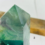 Feather Fluorite Crystal Polished Obelisk Tower AS IS YOU CHOOSE