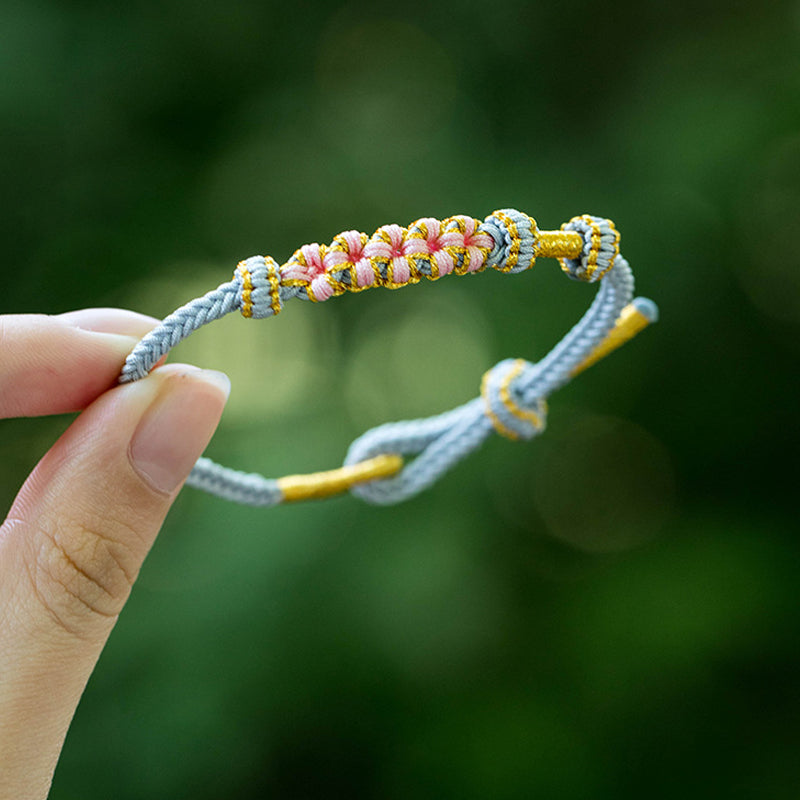 Peach Blossom Knot Bracelet