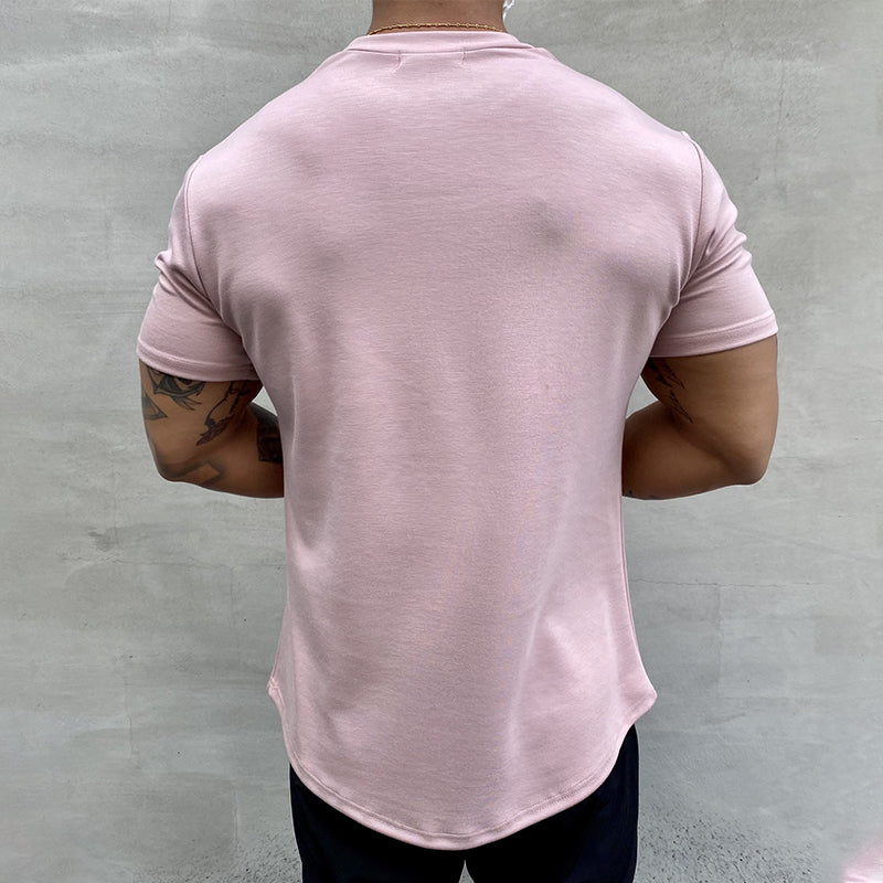 Pure Cotton Stretchy Sports T-shirt