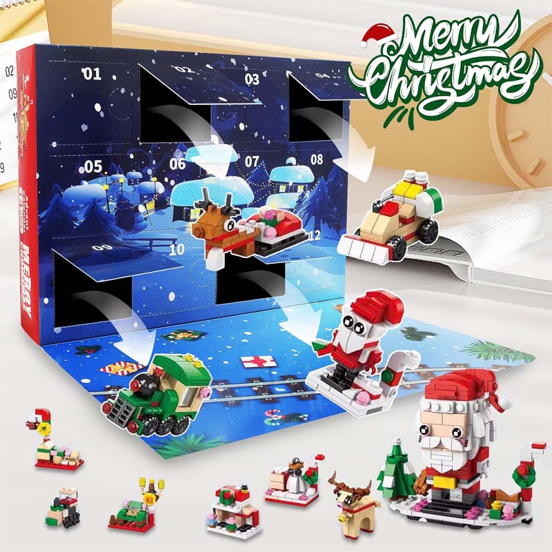 2024 Christmas Building Blocks Gift Box