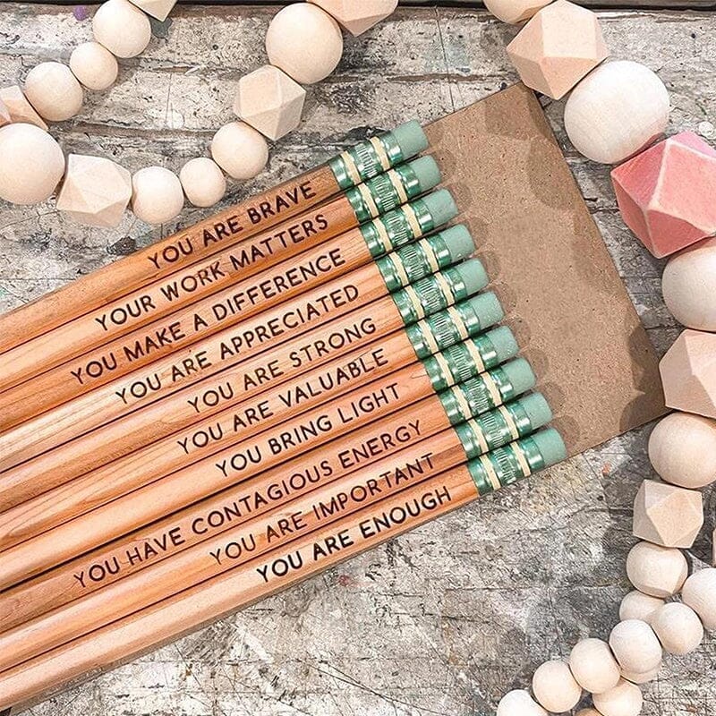 10Pcs Affirmation Pencils✏️HB