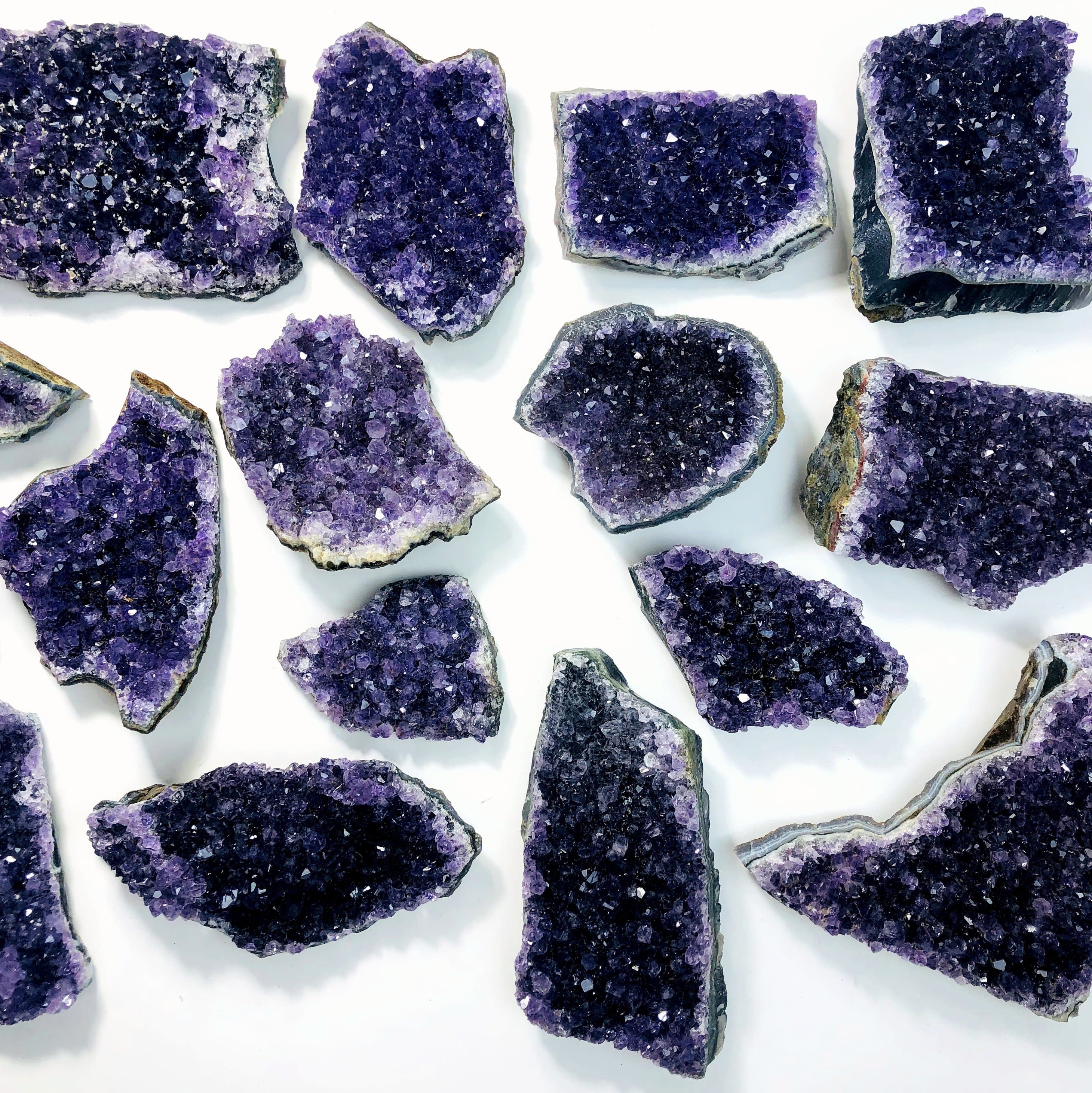 Amethyst Raw High Grade Clusters - By Weight (RK26)