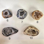 Agate Geode Half - Occo Agate Crystal Geode - You Choose