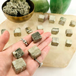 Pyrite Crystal Cube - You Choose