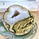 Agate Geode Half - Large Natural Crystal Geode - You Choose #1