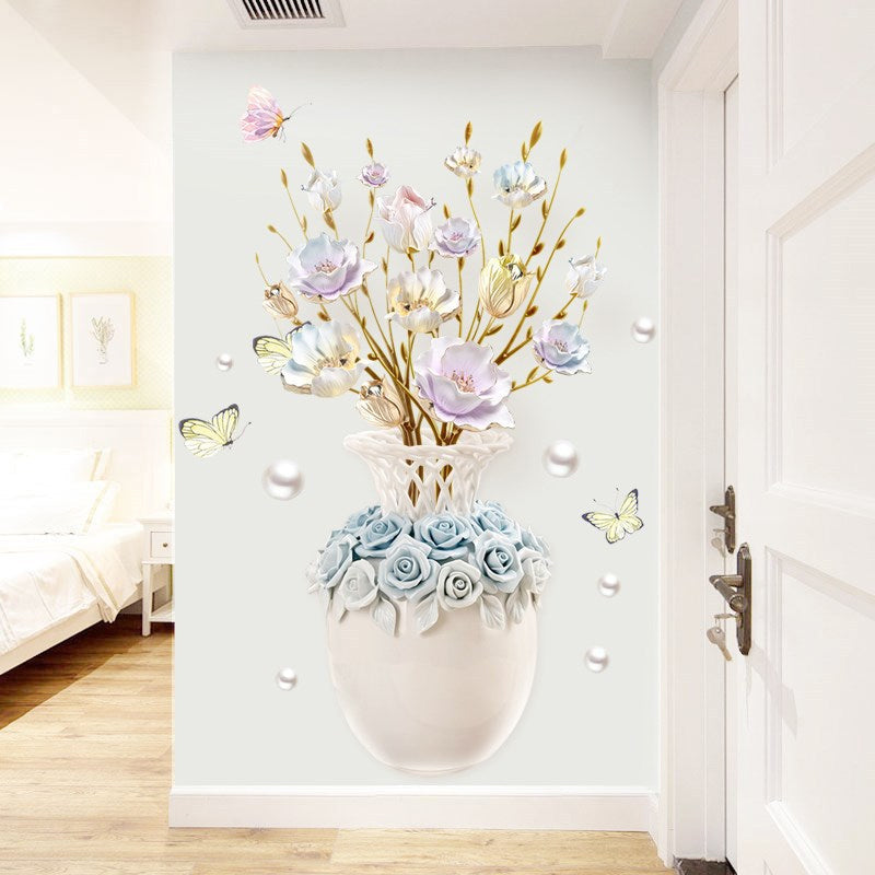 Flower Wall Sticker Wallpaper