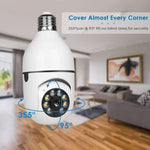 Wireless Wifi Light Bulb Camera Security Camera