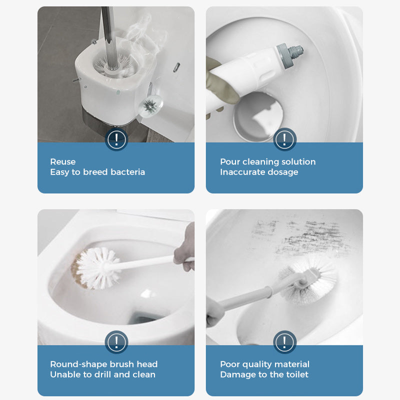 Disposable Toilet Cleaning System