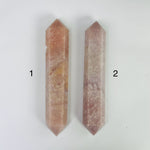 Pink Amethyst Crystal Two Point Wand YOU CHOOSE