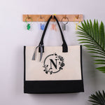 Letter Canvas Bag