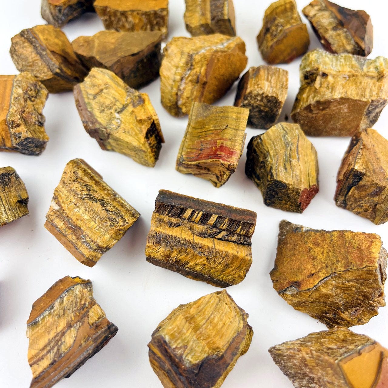 Tigers Eye Natural Stone - Rough Crystal