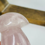 Rose Quartz Crystal Mushroom AS IS