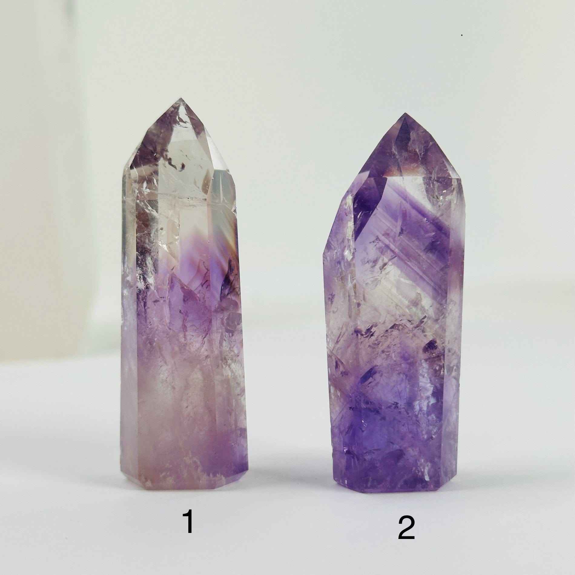 Amethyst Polished Points HIGH QUALTIY YOU CHOOSE