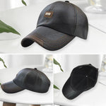 New Trendy Leather Cap