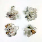 Polished Crystal Quartz Points with Chloride - 1/2 lb bag