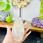 Crystal Quartz Flame Point - YOU CHOOSE