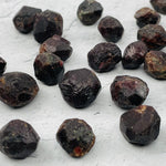 Garnet 1/2lb bag Small Tumbled nuggets - Deep Red Rough Stones