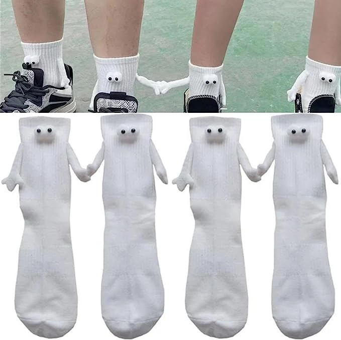 Hand In Hand Magnetic Holding Hands Socks