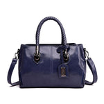 Boston leather handbag for women