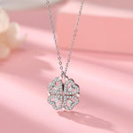 Hollow Four-Leaf Clover Necklace