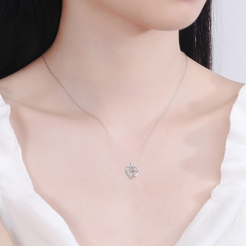 Love You Forever Heart Necklace