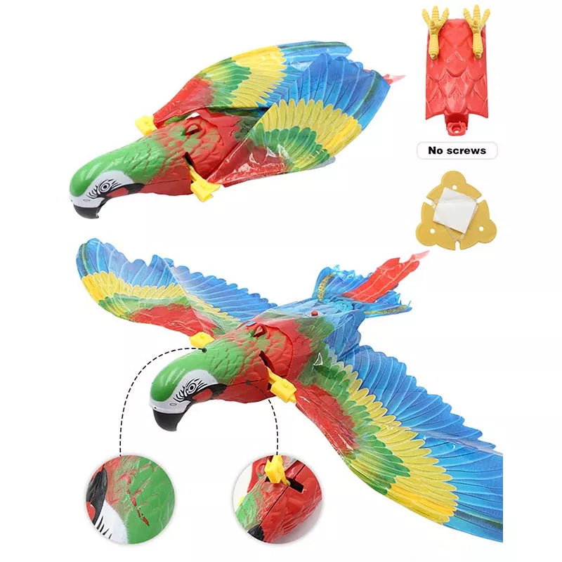 Bird Simulation Interactive Hanging Flying Toy/Eagle Flying Toy for Cats