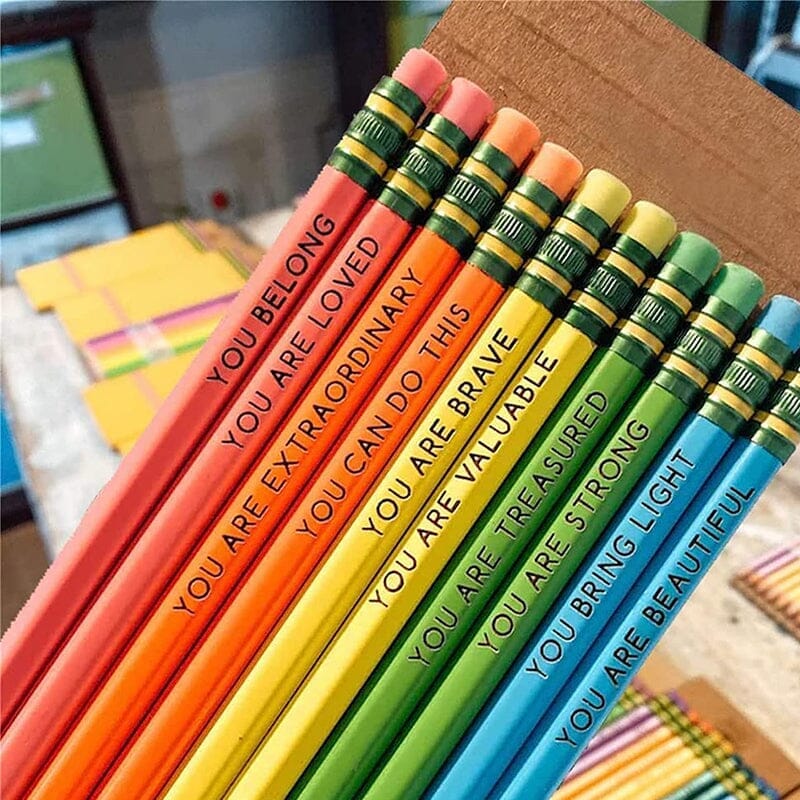 10Pcs Affirmation Pencils✏️HB