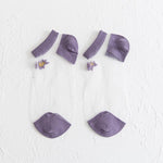 Translucent Daisy Socks, 5 pairs