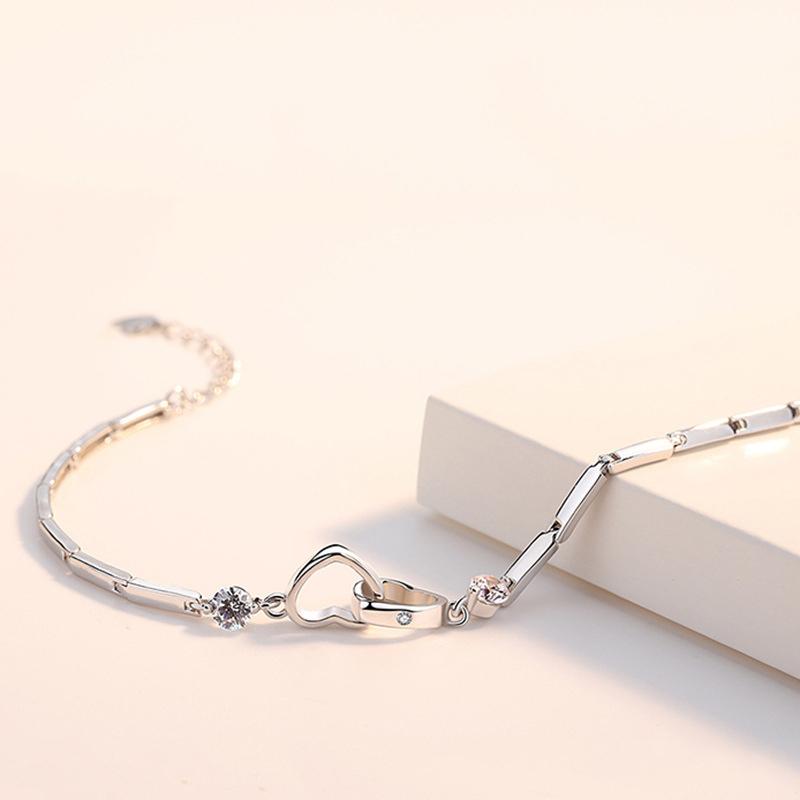 Double Heart Bracelet