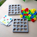 Shape Matching Game Color Sensory Educational Toy