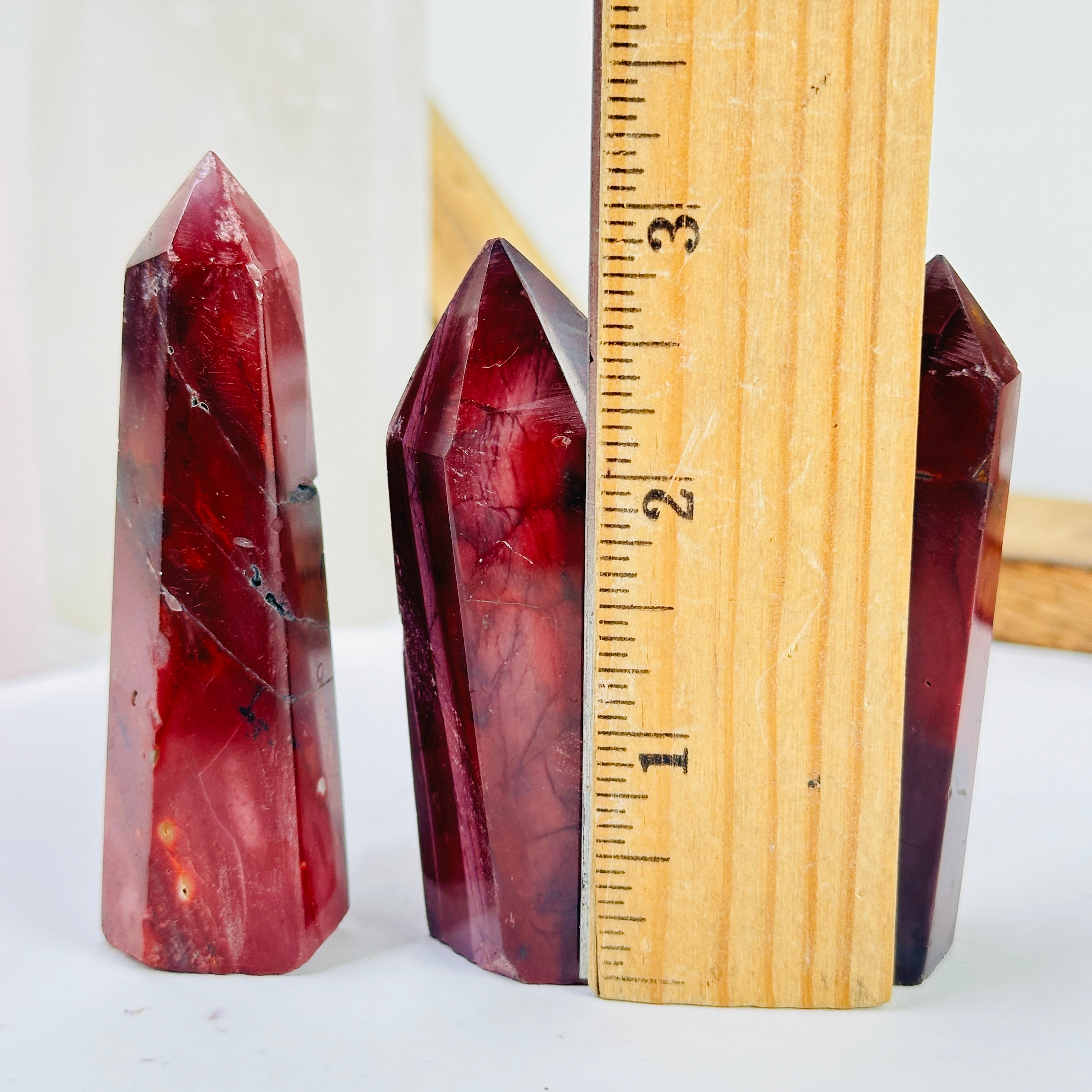 Mookaite Polished Crystal Point AS IS YOU CHOOSE #4