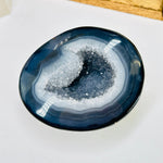 Agate Crystal Geode Half One-of-a-Kind