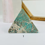 Amazonite Crystal Pyramid YOU CHOOSE