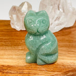 Crystal Cat Figurine