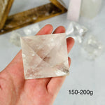 Crystal Quartz Geometric Shapes BY WEIGHT