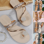 Summer Shiny Rhinestone Sandals