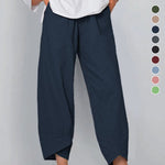 Cotton and Linen Casual Pants