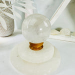 Crystal Quartz - Clear Quartz Sphere - OOAK -