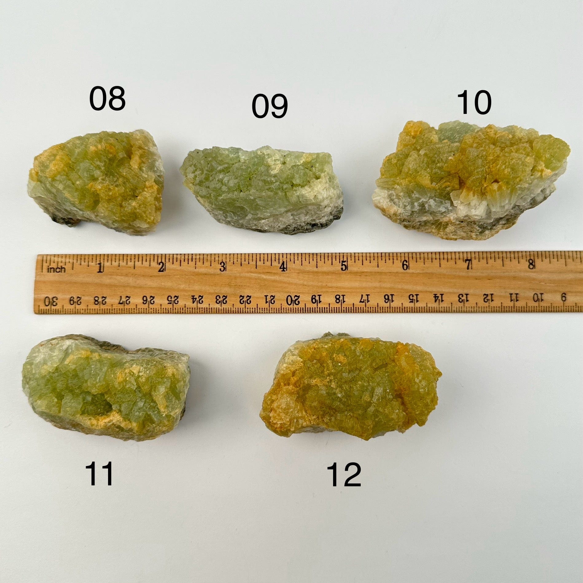 AAA Green Fluorite Crystal Cluster Rare Find! - High Quality - You Choose -