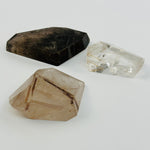 3pcs of Rutilated Crystal Quartz - High Quality - You Get ALL -