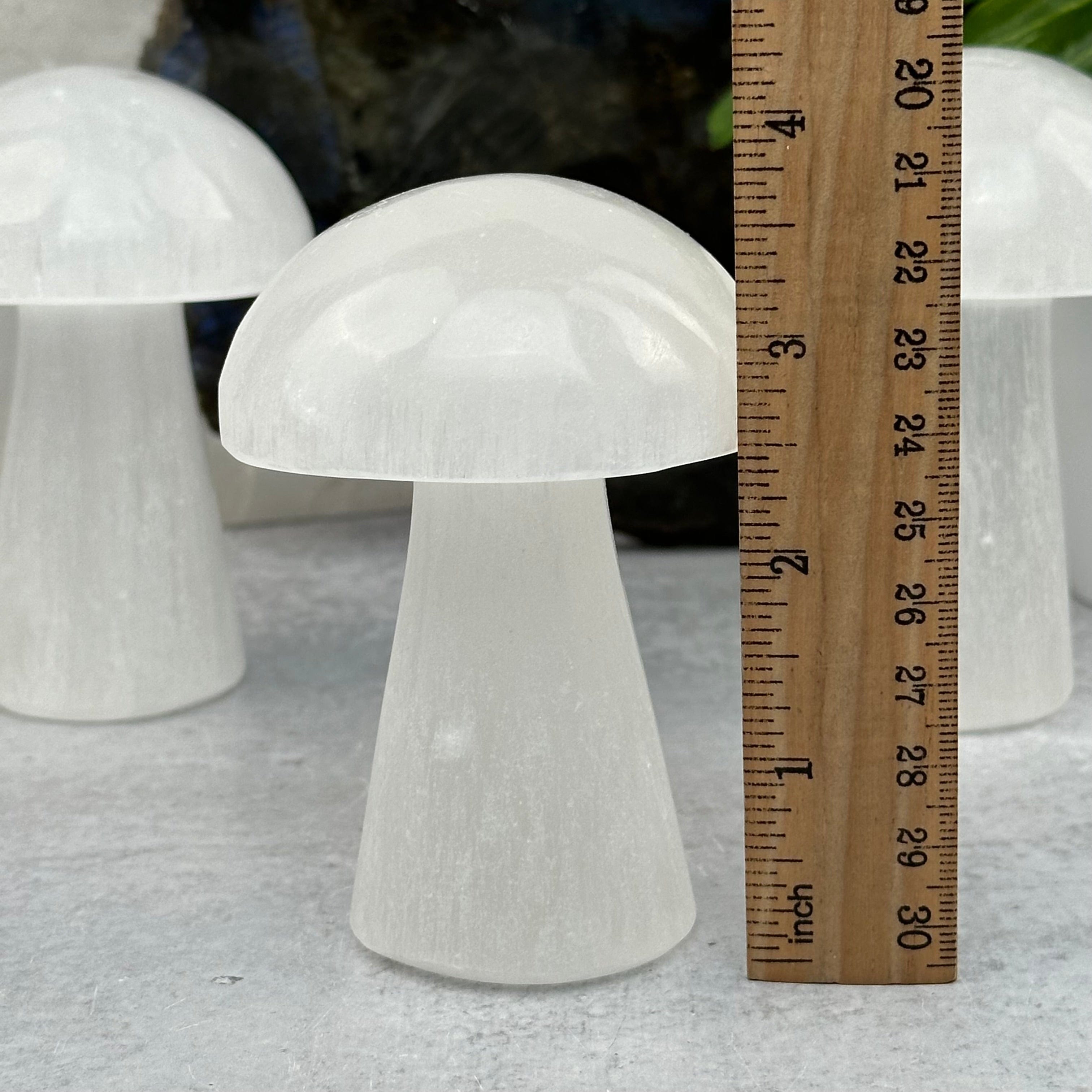 Selenite Crystal Mushroom