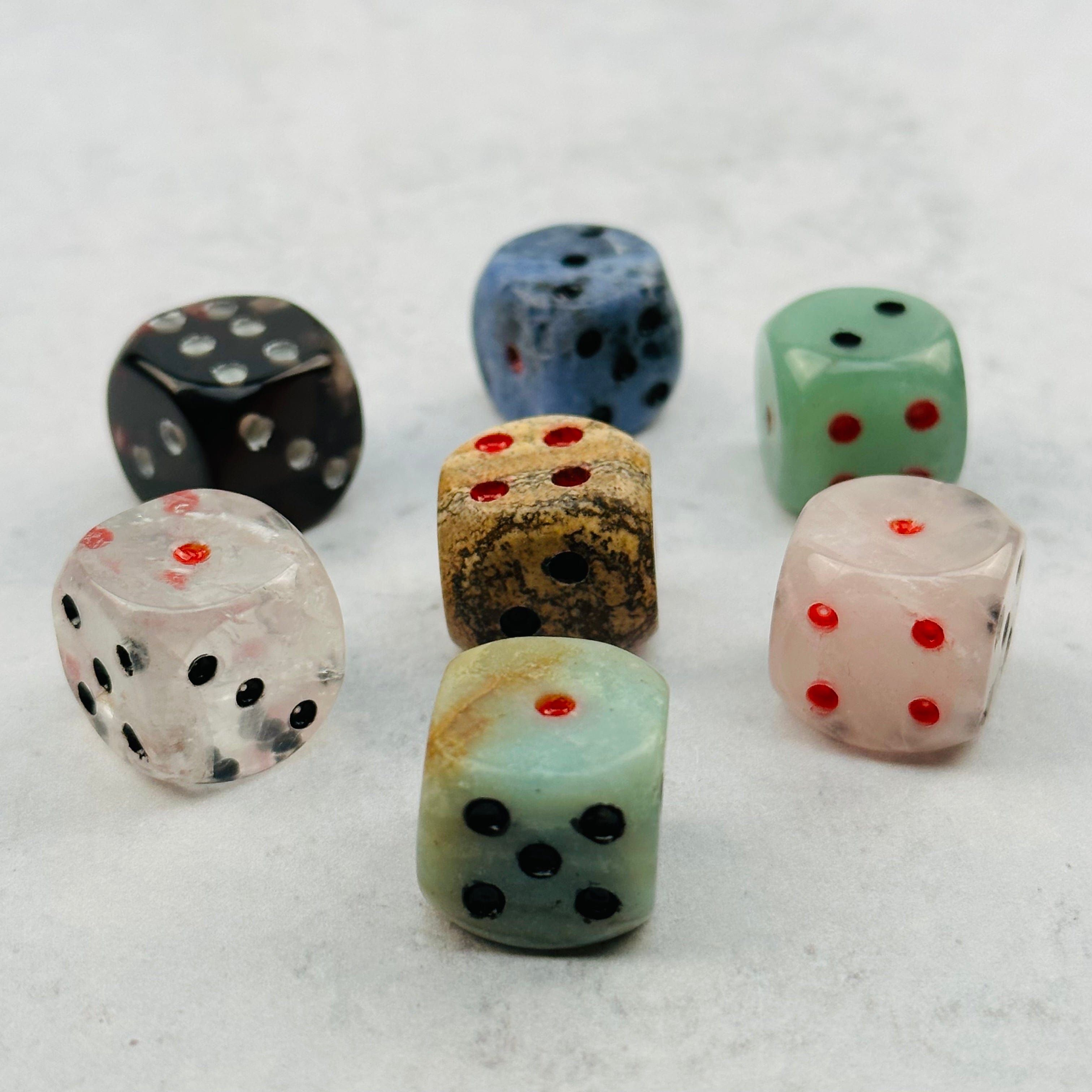 Gemstone Dice - You Choose Stone